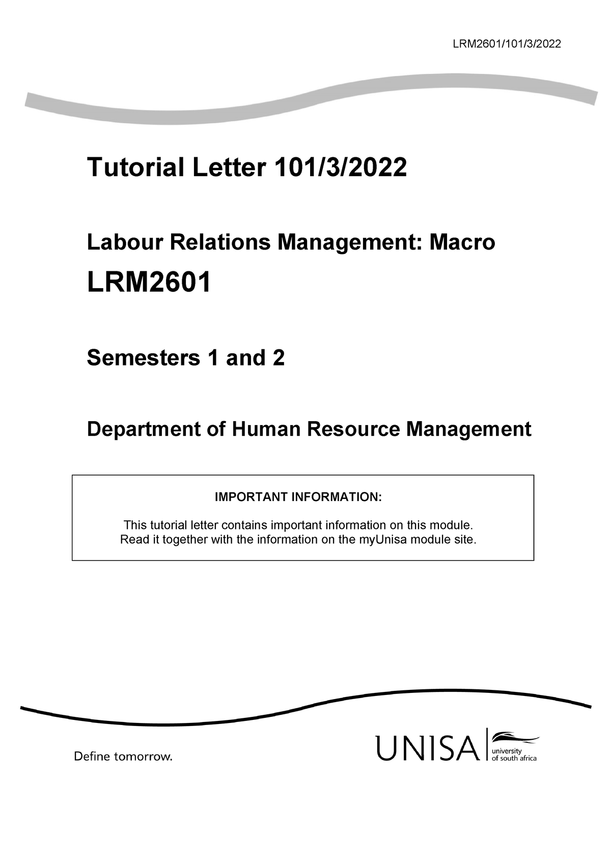 assignment 2 lrm2601