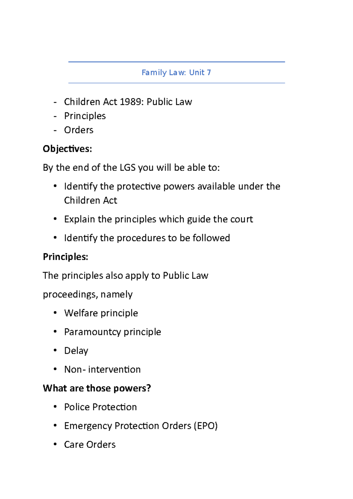 Joshuas Law Unit 7 Lesson 1 38 - kbv55kg