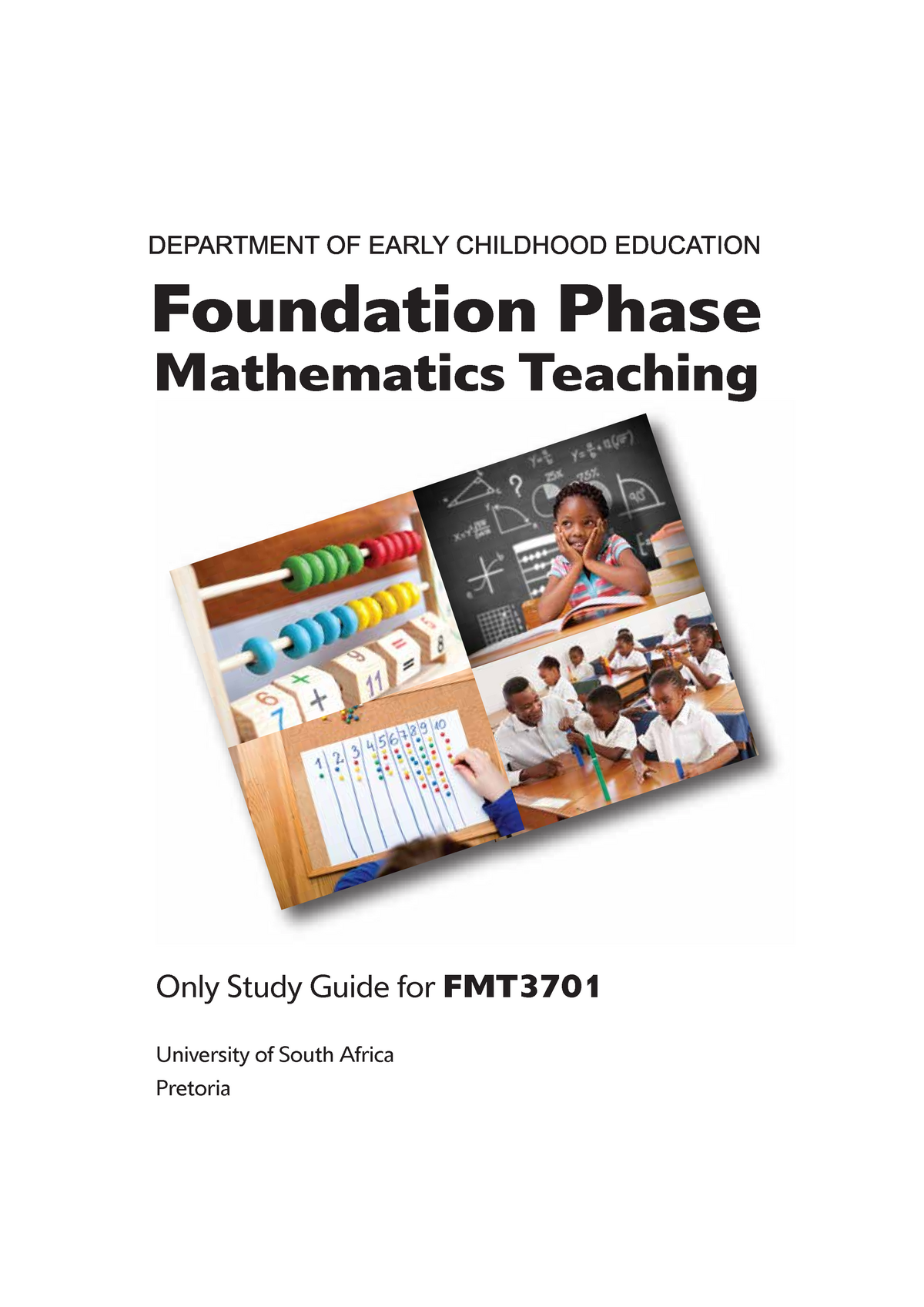 001 2021 4 Bt55 Mathematics Teaching Foundation Phase Only Study 