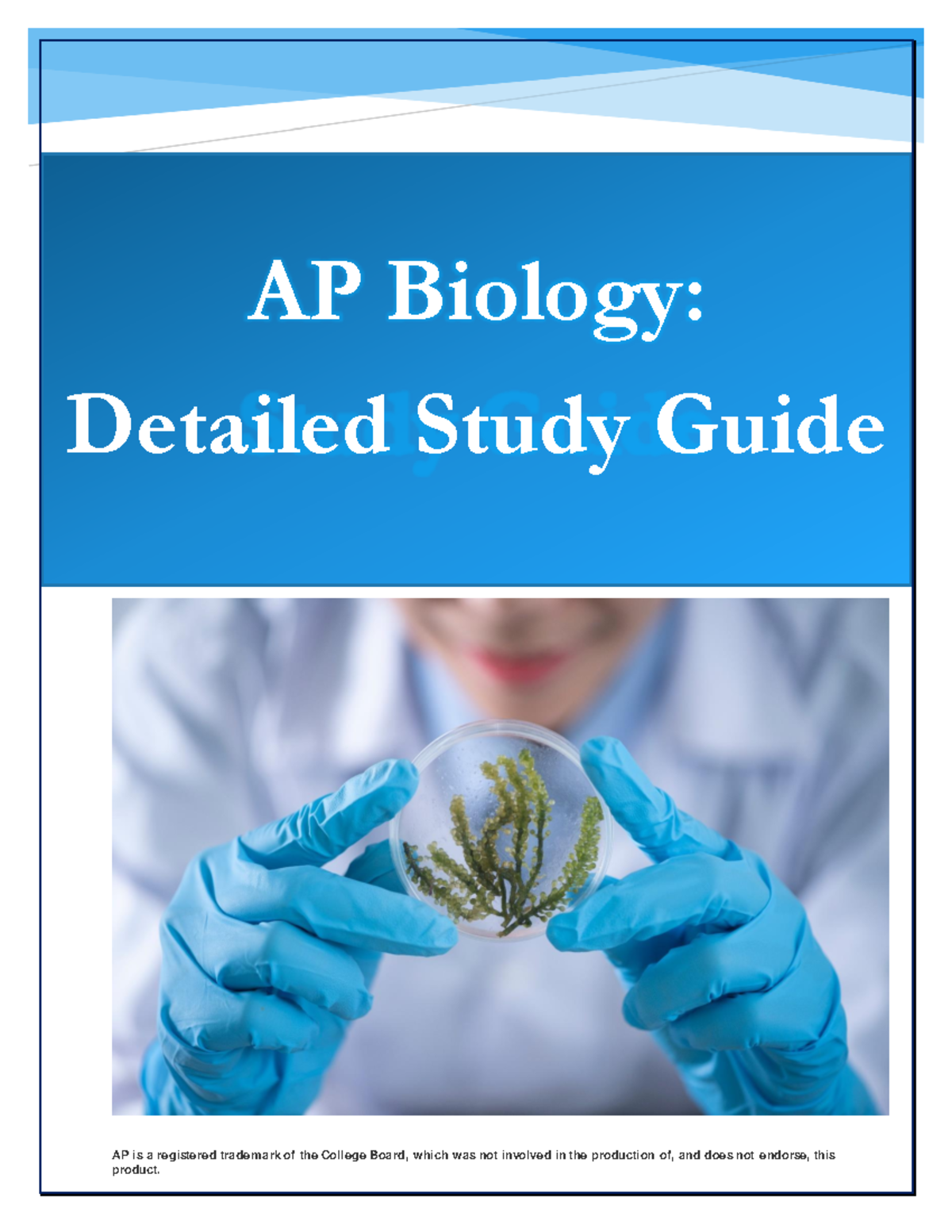 AP-Biology-Exam Study-Guide - AP Biology: Detailed Study Guide AP Is A ...