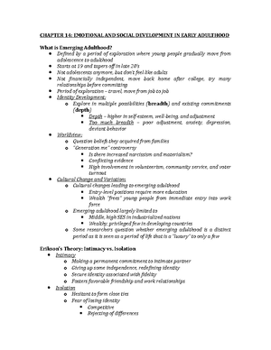 Psych 211 - CH11 physical and cognitive development in adolescence ...