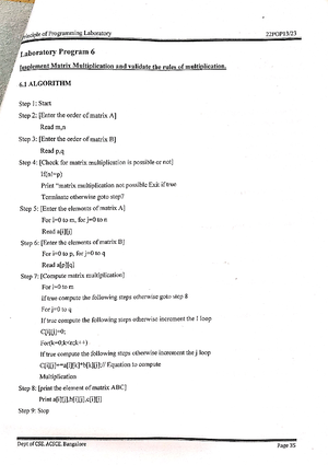 MR Exp 2 - Math lab 2 - CONTENTS SL. NO. DATE NAME OF THE EXPERIMENT ...