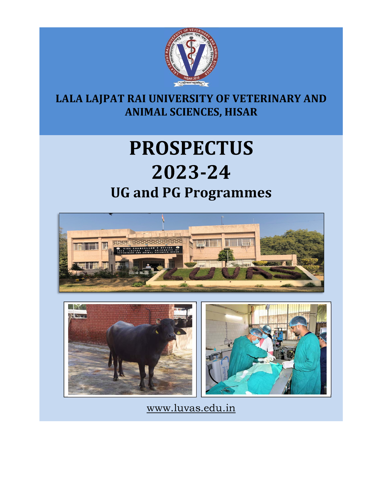 N64a698fb292ee - LALA LAJPAT RAI UNIVERSITY OF VETERINARY AND ANIMAL ...