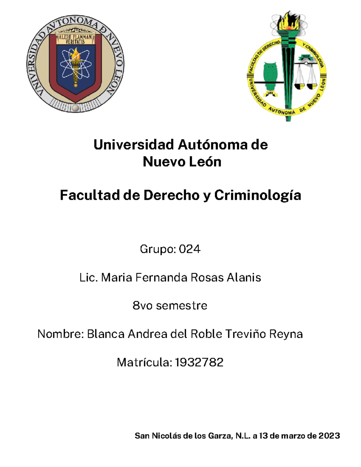 Evidencia 2 - tarea servicio social - Universidad Autónoma de Nuevo ...