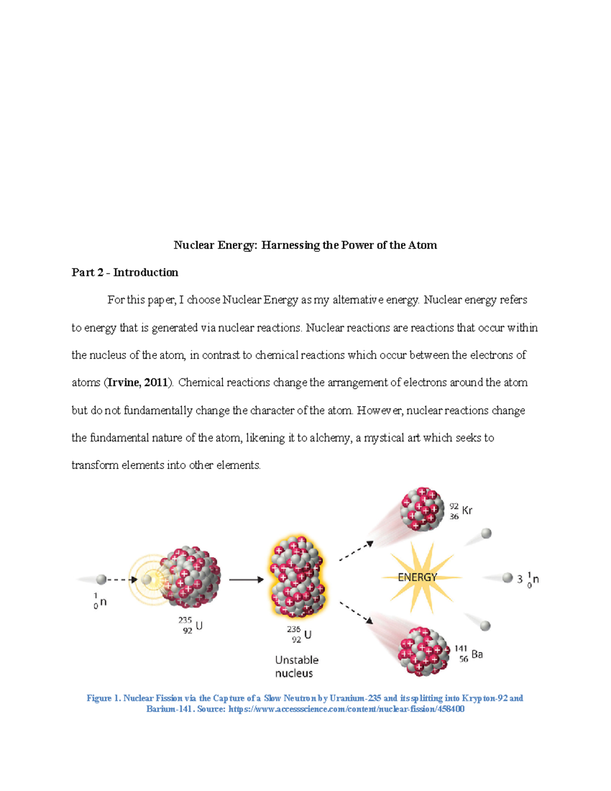 assignment of nuclear power