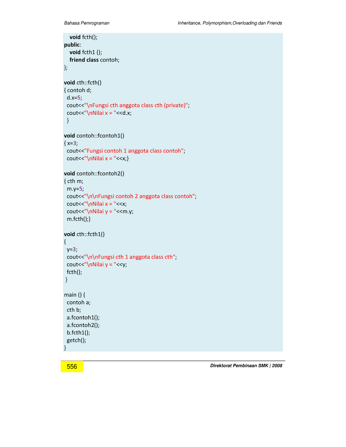 Dasar Bahasa Pemrograman 564 567 Bahasa Pemrograman Inheritance Polymorphismoverloading Dan 6443