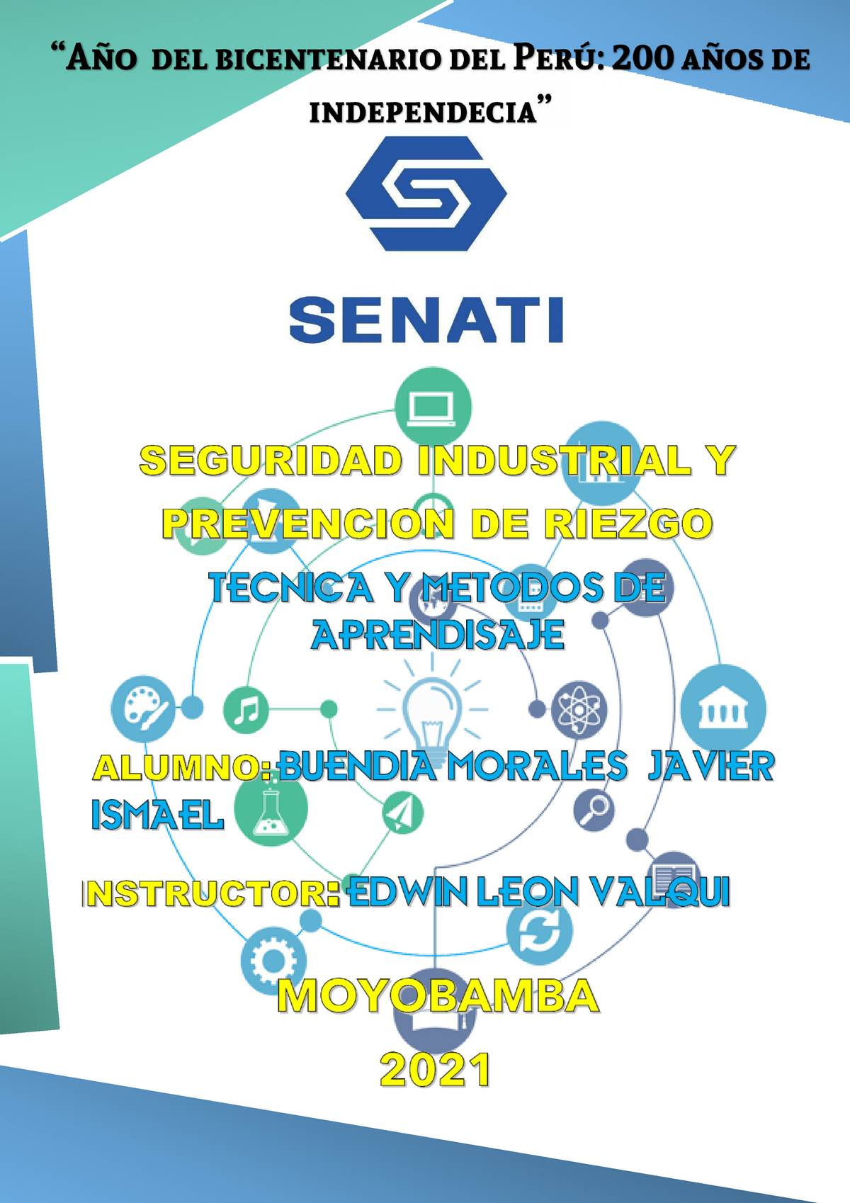 Actividad Entregable Unidad 1 Terminado Senati Spsu Técnicas Y Métodos De Aprendizaje Inv 6004