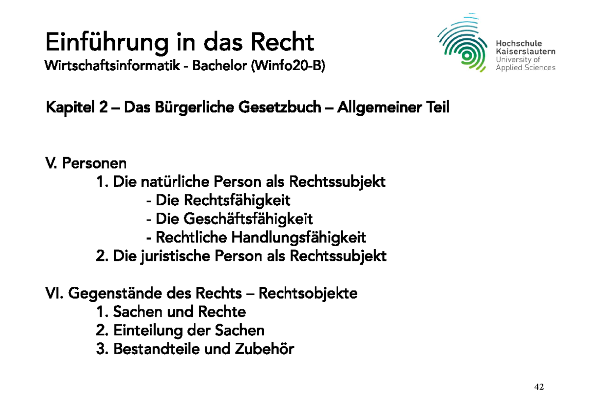 Linie 1 A2 Lösungen Kapitel 9-16 Vorlesung+Kapitel+2 - Übungsfälle und Vorlesung Skripten zu Recht. Da