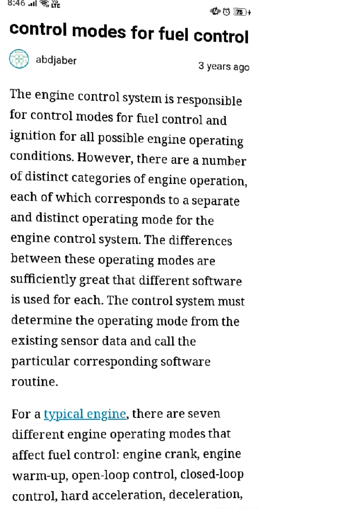 Aeev merged - Cvh - 8:46 .l LTE control modes for fuel control abdjaber ...