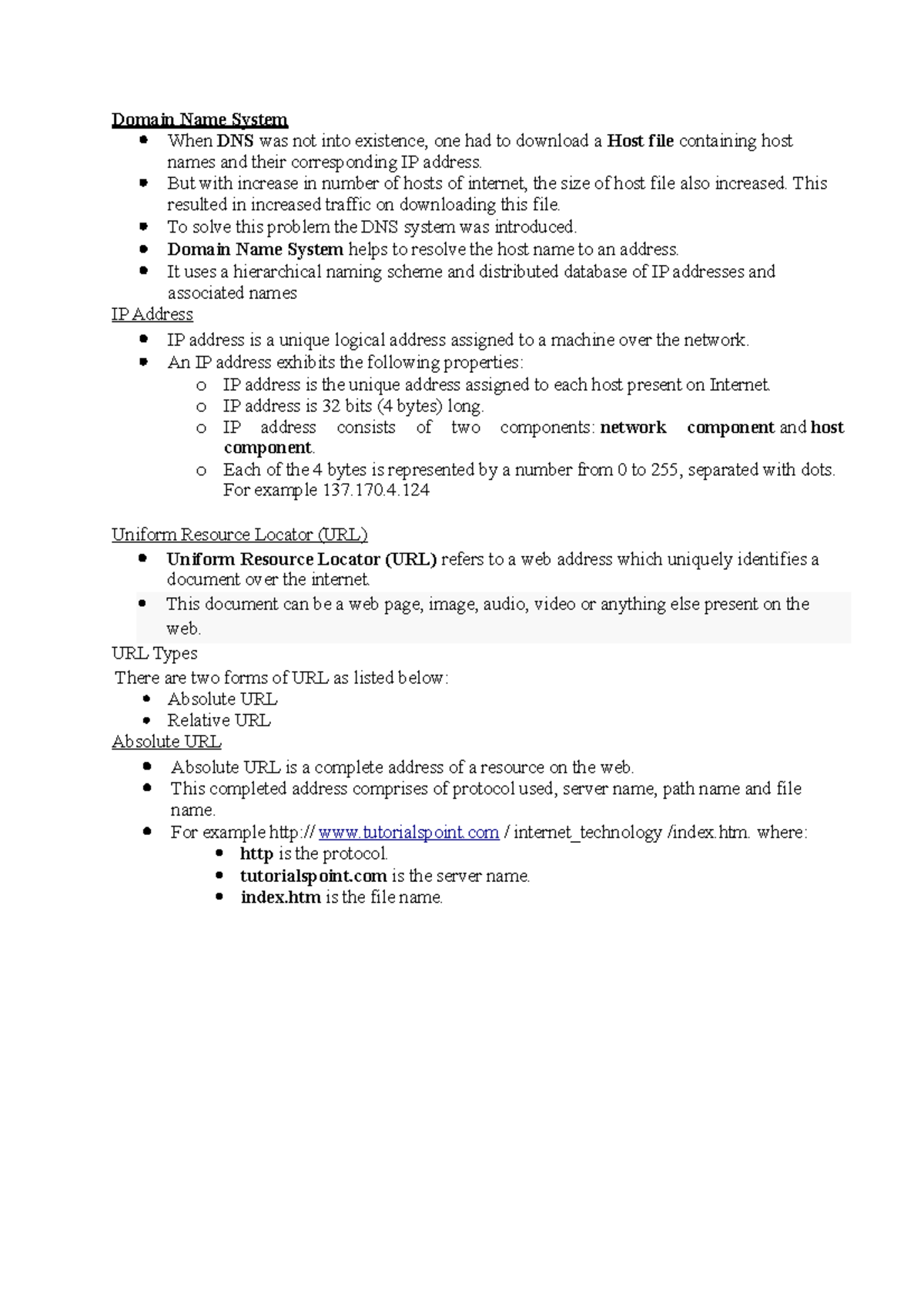 Domain Name System Architecture - Domain Name System When DNS was not ...
