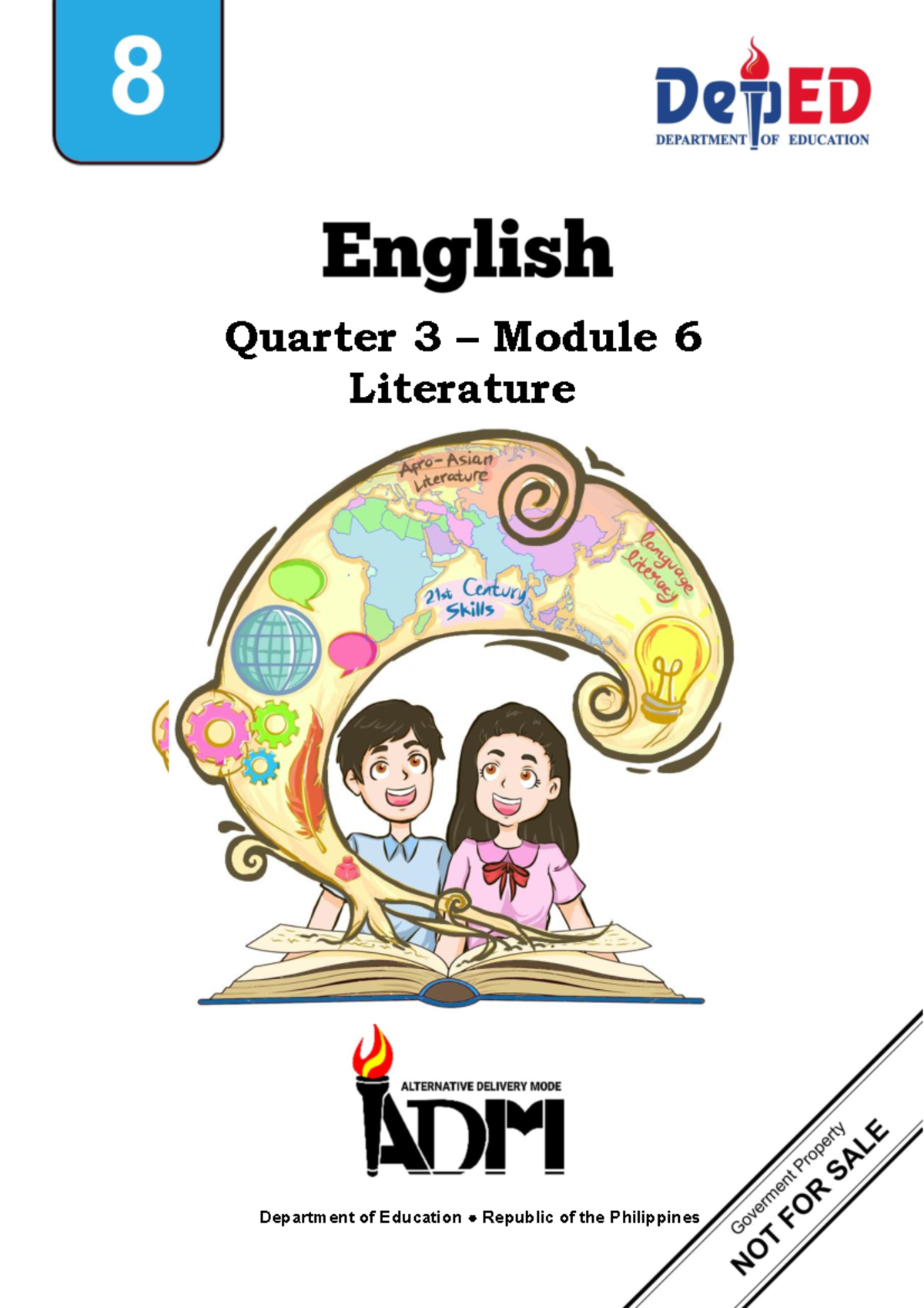 Eng8 q3 mod6 v3 - .... - Quarter 3 – Module 6 Literature Department of ...