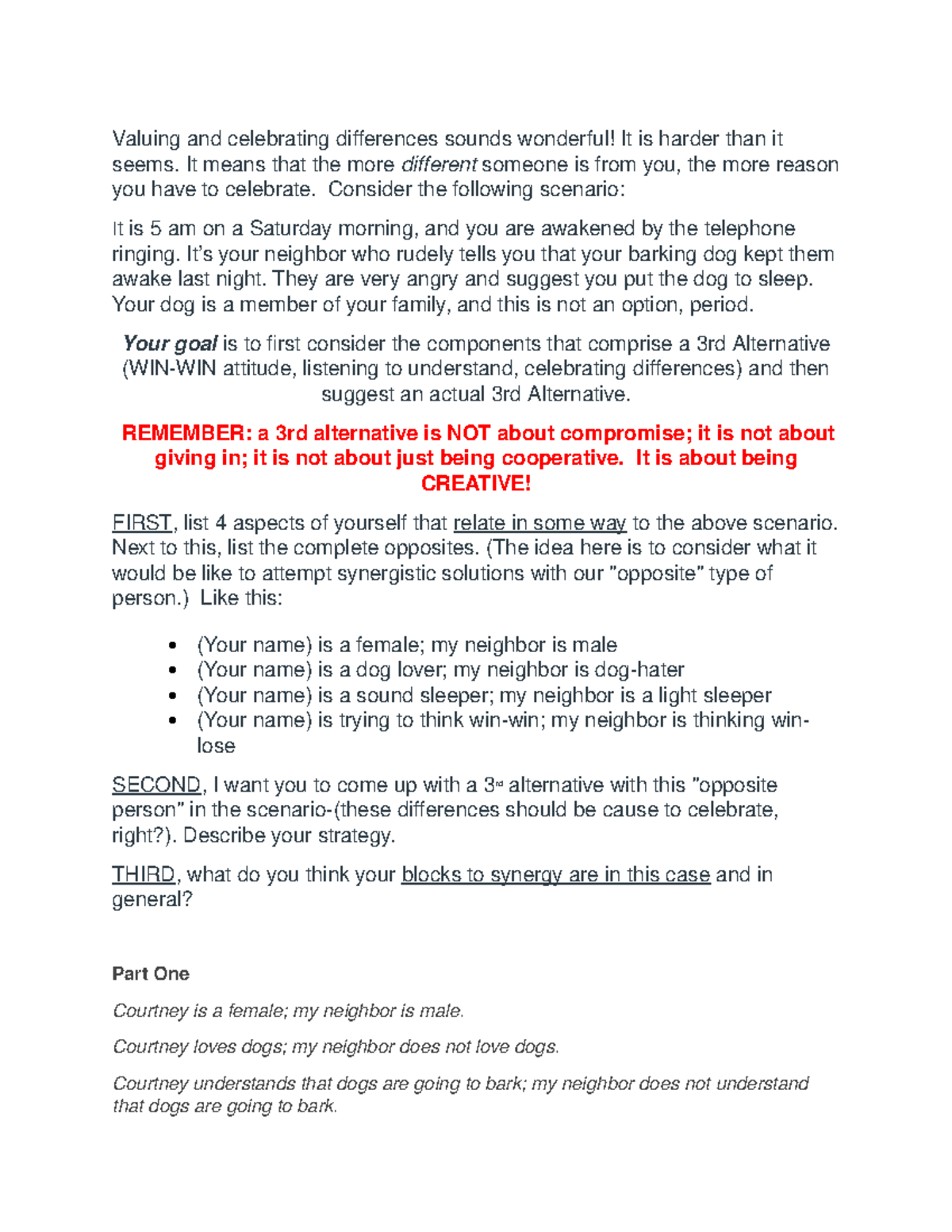 Lesson 13 - Discussion 2 - Valuing and celebrating differences sounds ...