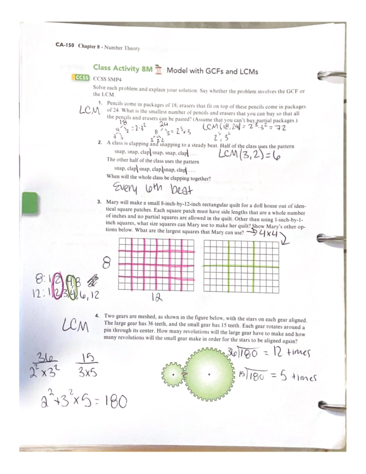 Day 24 - Day 24 lecture notes with Sylvia for Math 195 - MATH 195 - Studocu