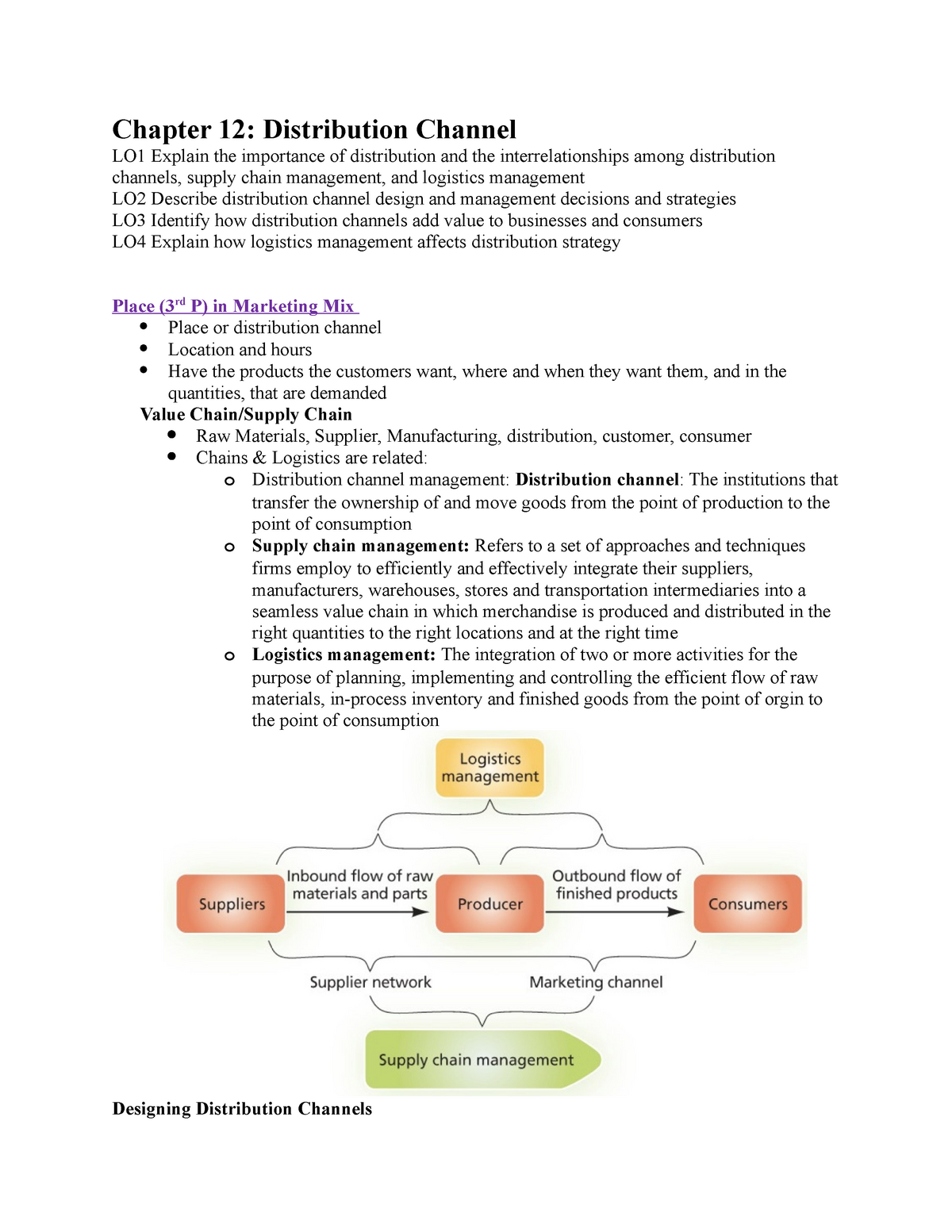 write a short essay in selecting channels of distribution