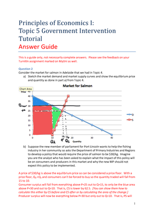 Topic 5 Answer Guide 1 Econ 1012 Principles Of Economics