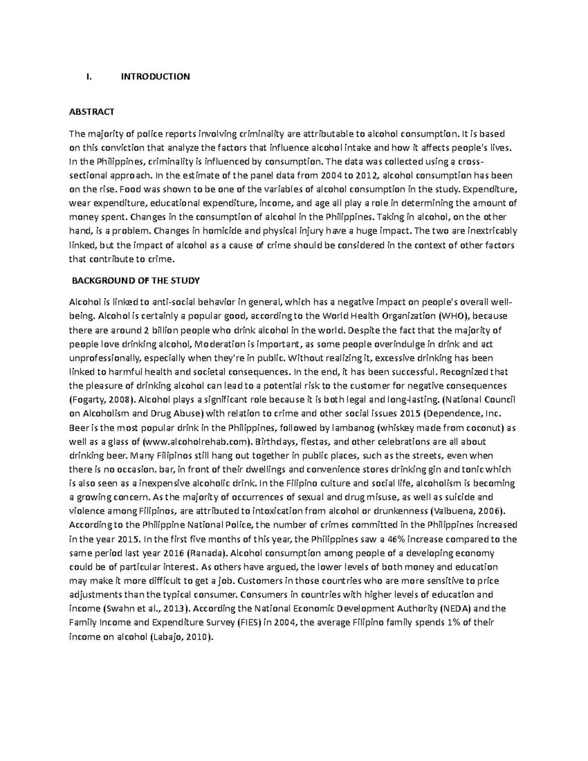 CASE Study - I. INTRODUCTION ABSTRACT The majority of police reports ...