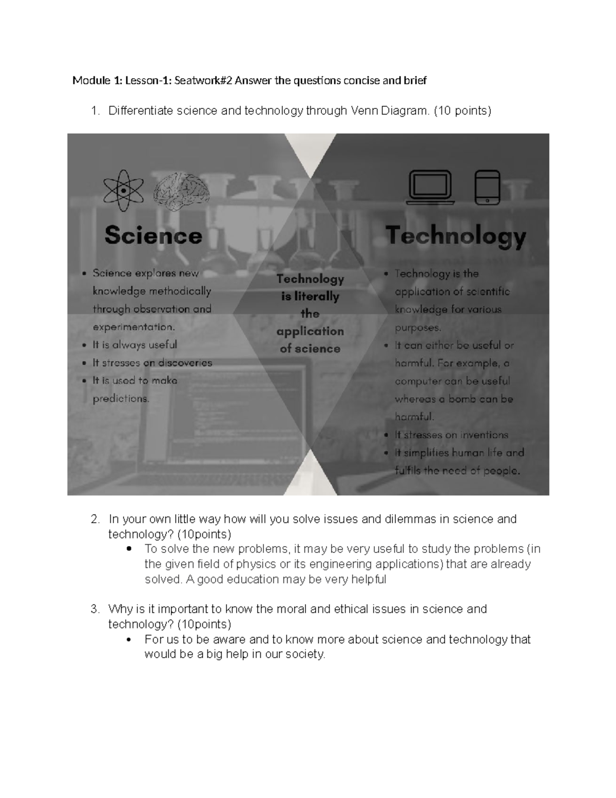 Basic Technology Past Questions For Jss1