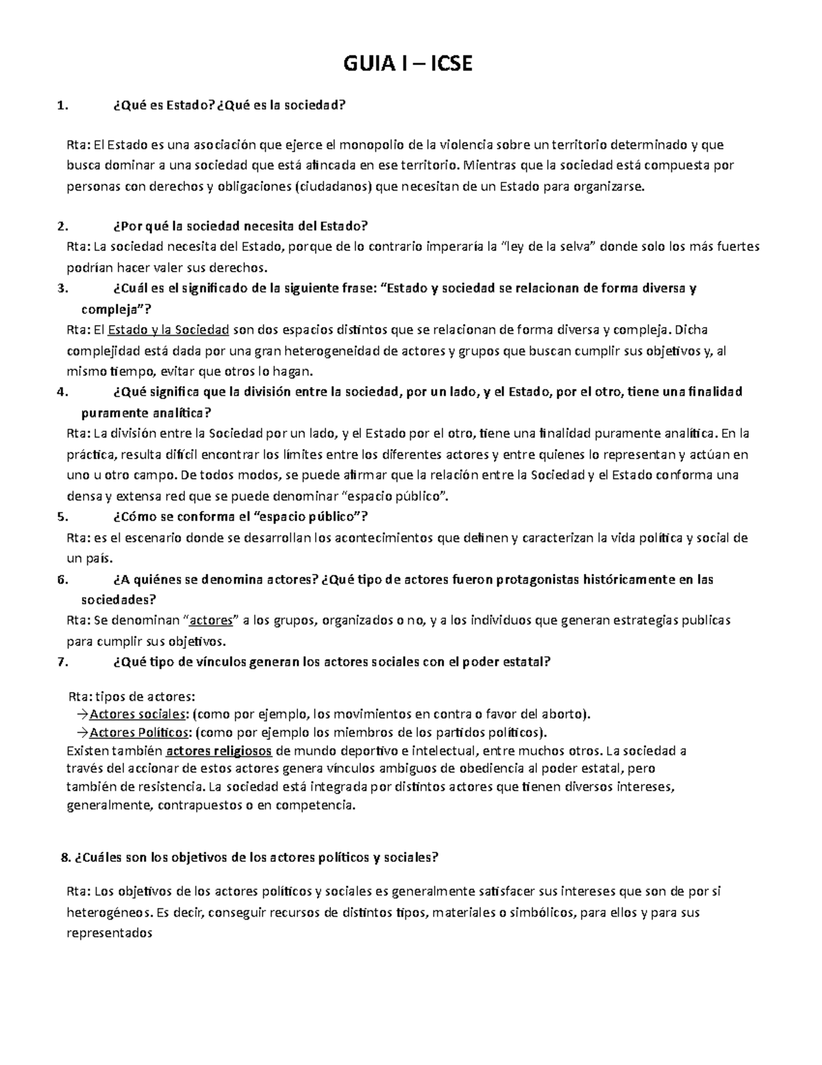 GUIA I Y II - Guia UBA XXI Curso Intensivo - GUIA I – ICSE 1. ¿Qué Es ...