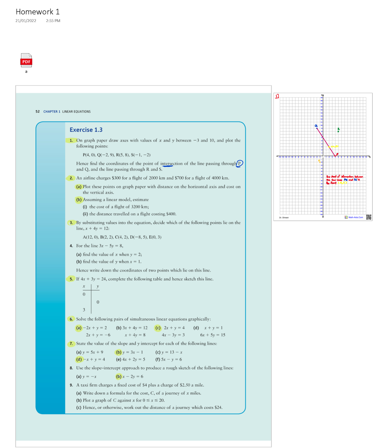 Homework 1 - Have Work For Chapter B - Statics - A Homework 21/01/2022 ...