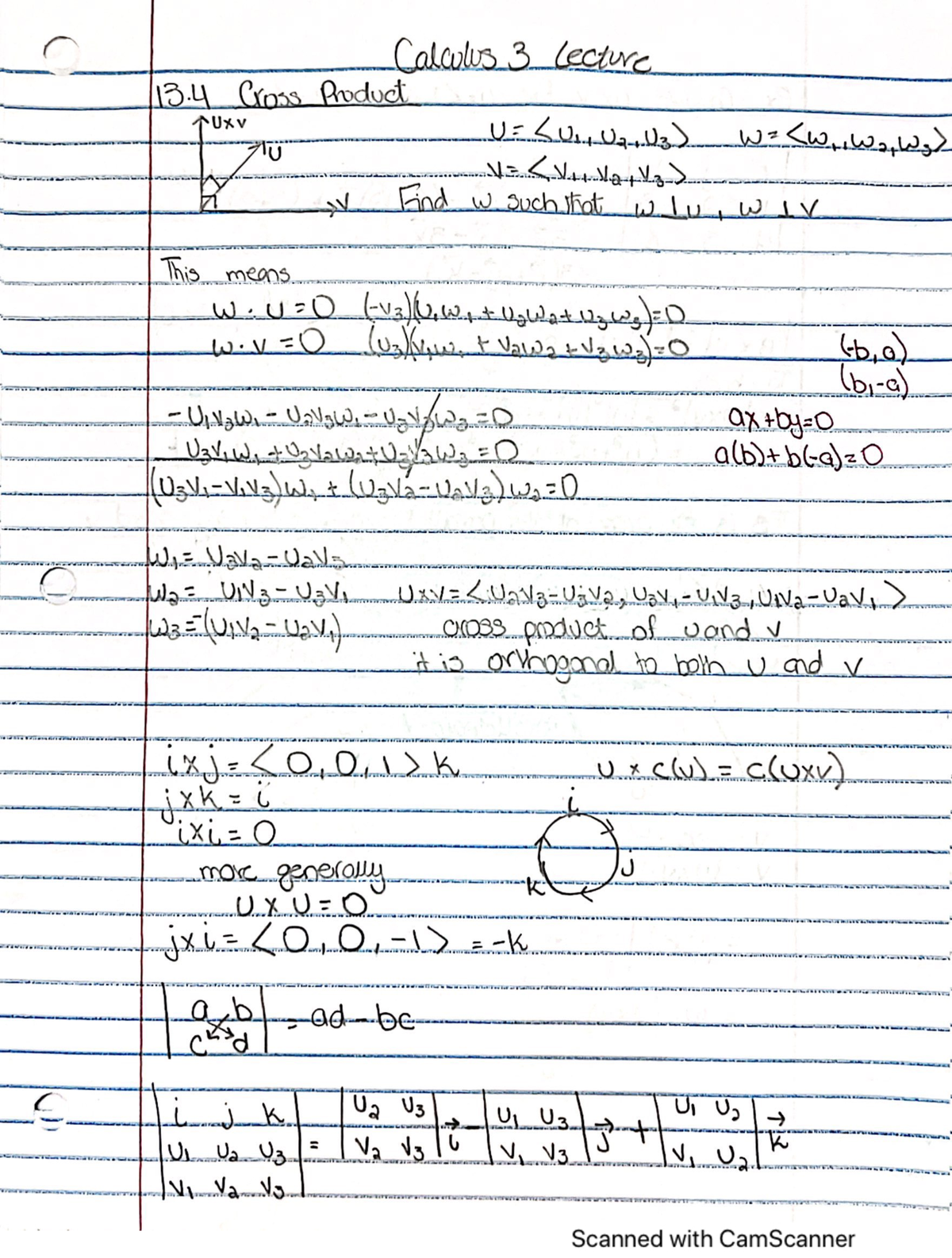 13-4-cross-product-math-2574c-studocu