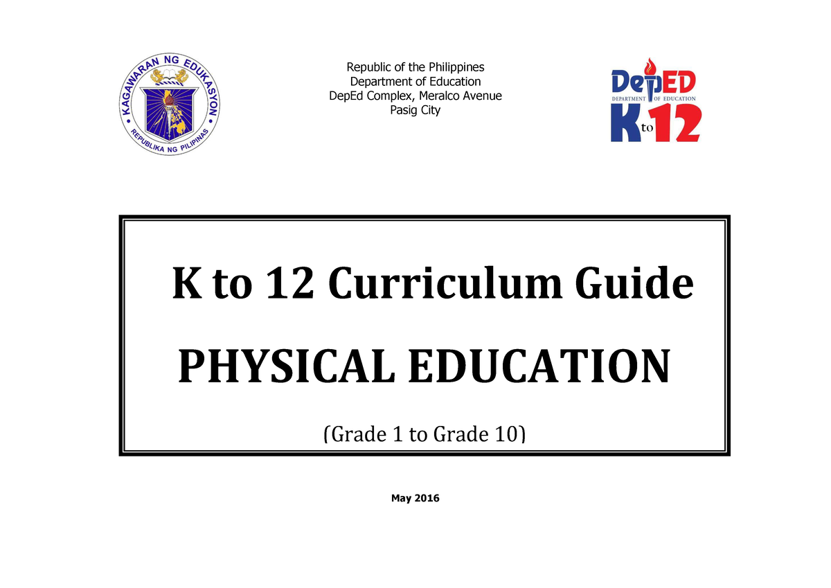 pe-cg-curriculum-guide-republic-of-the-philippines-department-of