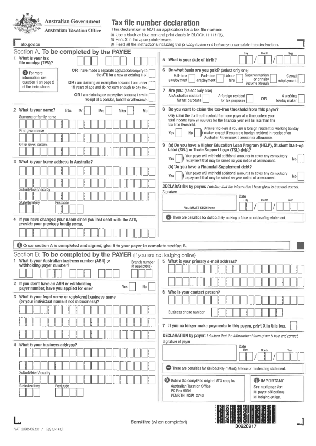 ins-tax-declaration-form-acc30005-studocu