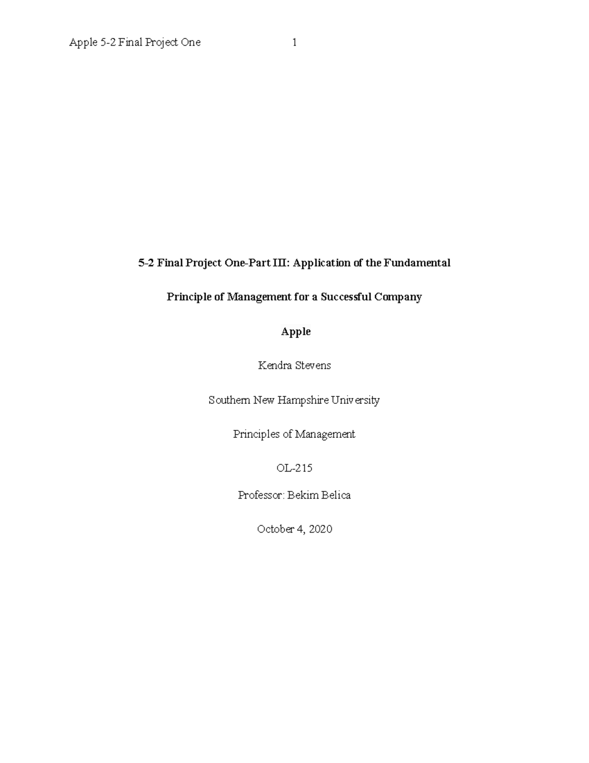 The Fundamental Principles Of Management