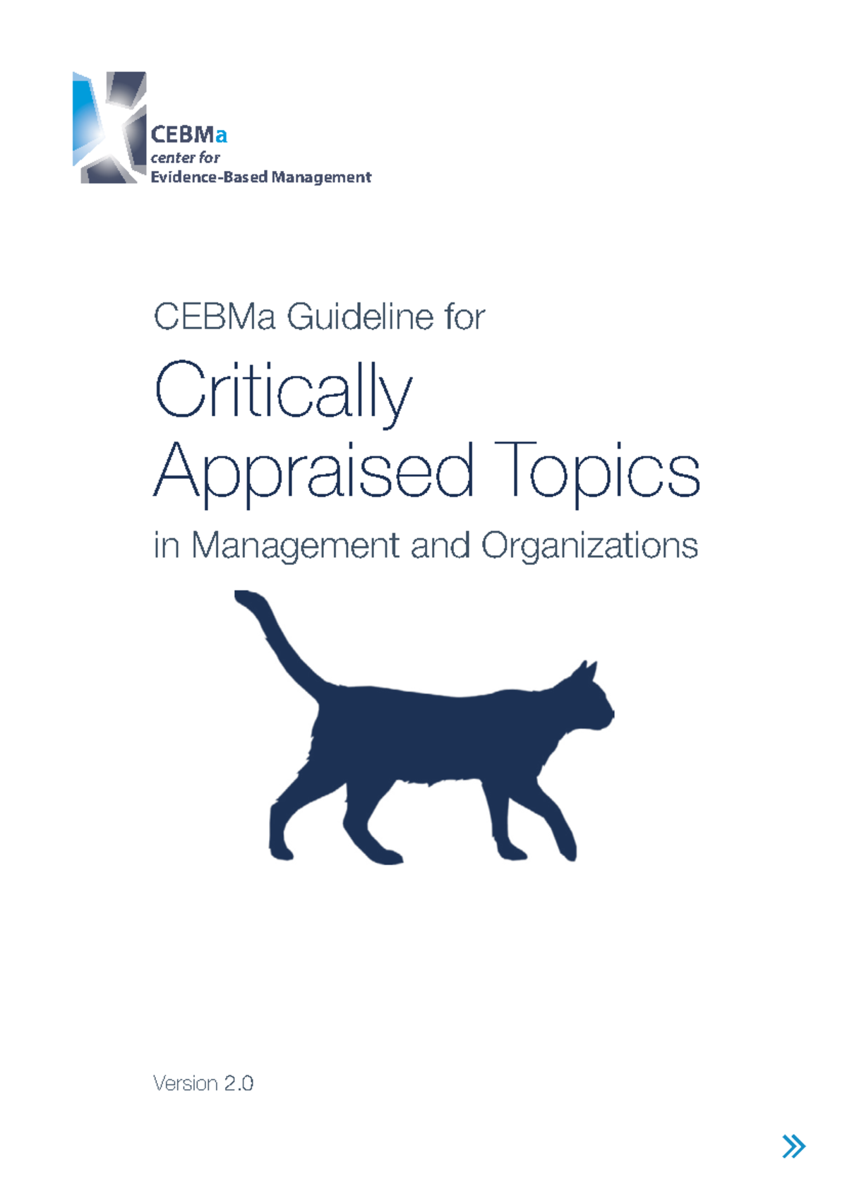 CEBMa CAT Guidelines vs 2 - CEBMa center for Evidence-Based Management ...