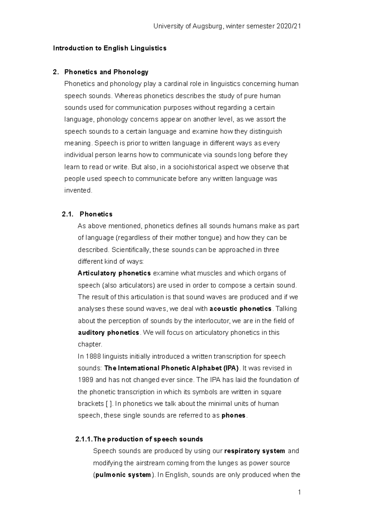 2-Textbook-Phonetics And Phonology - Introduction To English ...