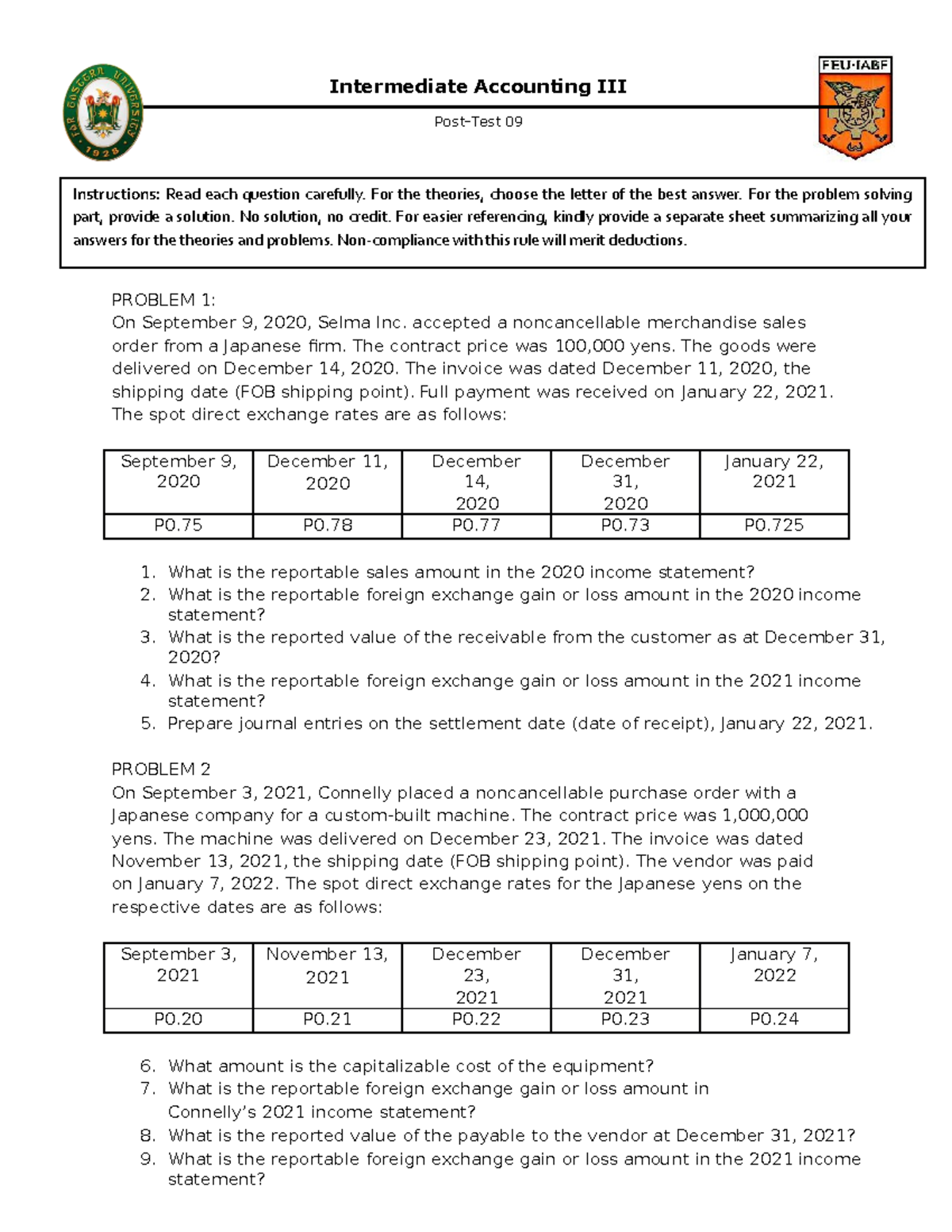 Seatwork-09 Foreign-Currency-For Accounting for Non Profit ...