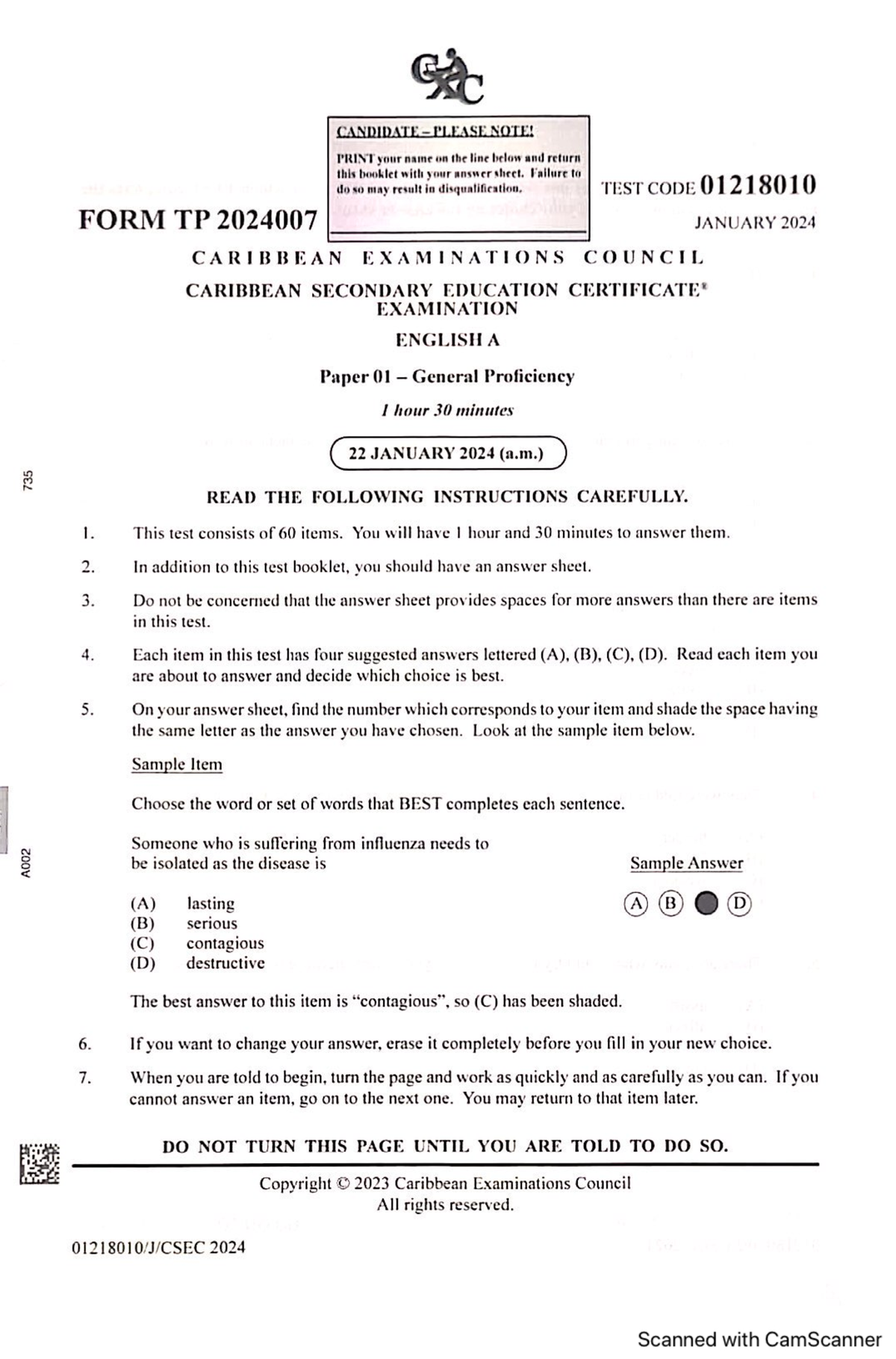 Csec January 2024 Results Release Date Debby Ethelin