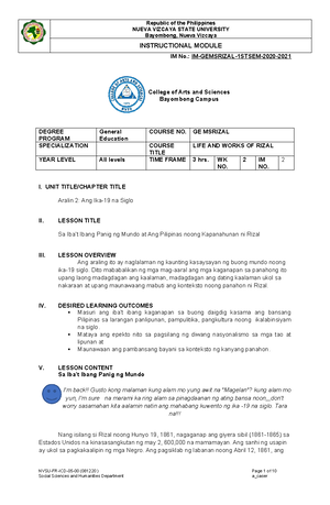 Assignment on Measures of Central Tendency and Variation - LEARNING ...