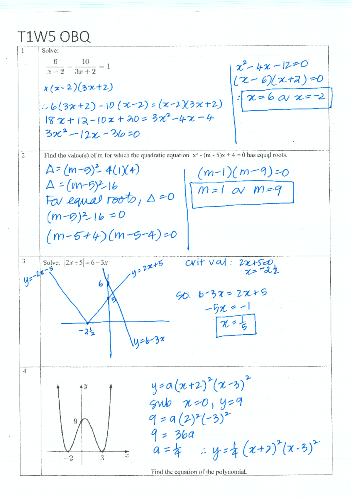 Maths Adv Worksheet Inequalities - Studocu