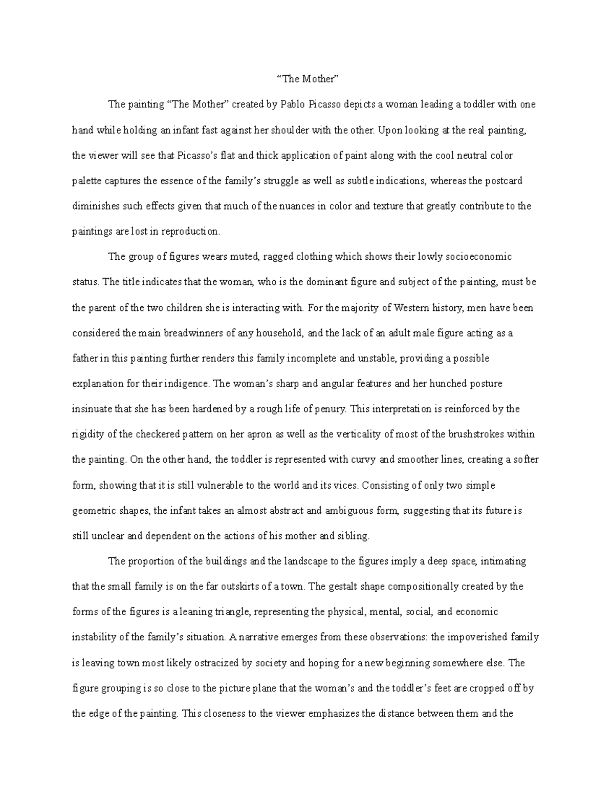 Is picasso spanish picture