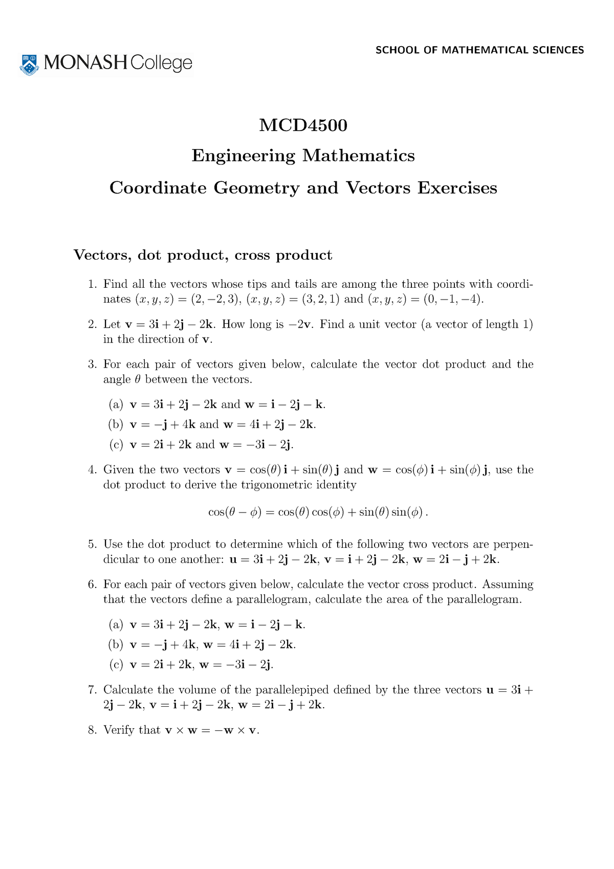 Mcd4500 Problem Set 2 For Week 3 4 Studocu