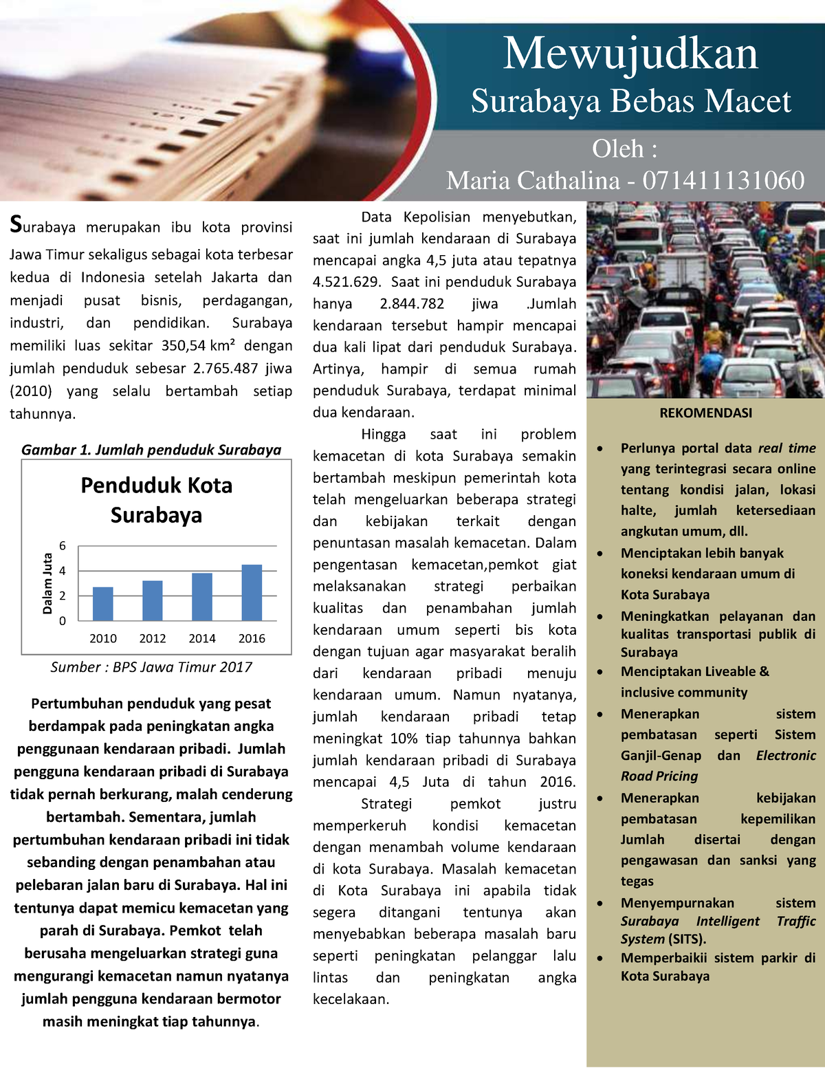 Policy Brief Mewujudkan Surabaya Bebas M - REKOMENDASI Perlunya Portal ...