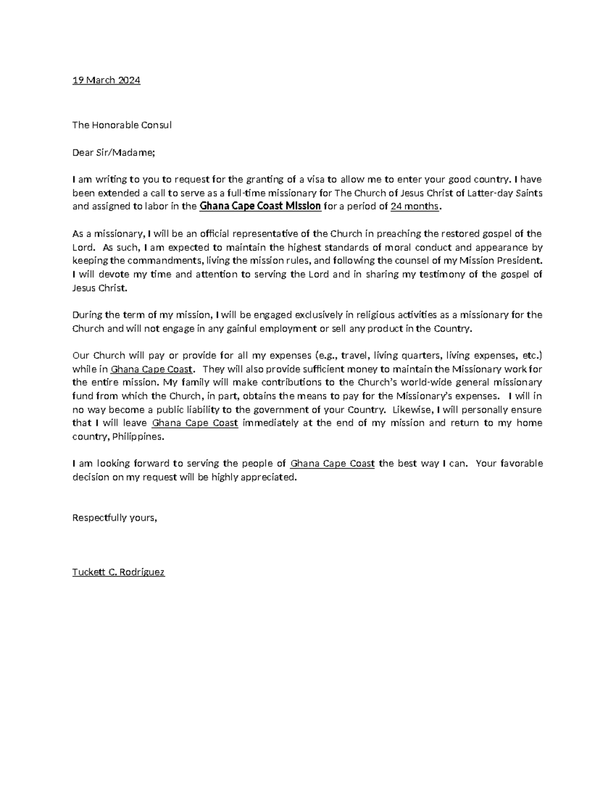 Acceptance-letter-Sample ( Elder Tuckett Rodriguez) - 19 March 2024 The ...