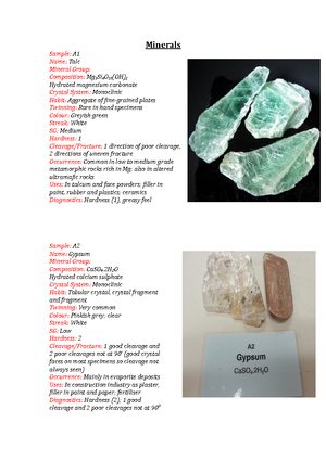 Sedimentary Rocks - Rock profiles for exam - Sedimentary Rocks Texture ...