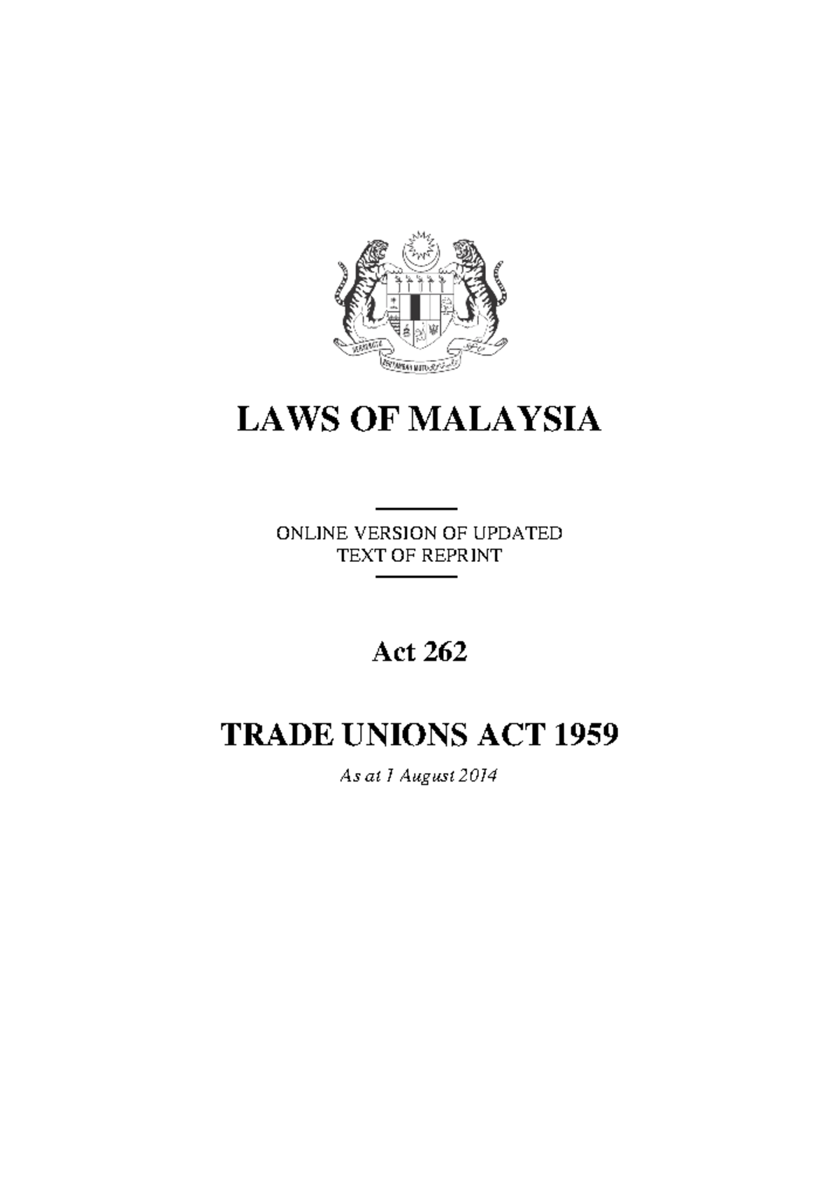 the-trade-unions-act-1959-laws-of-malaysia-online-version-of-updated