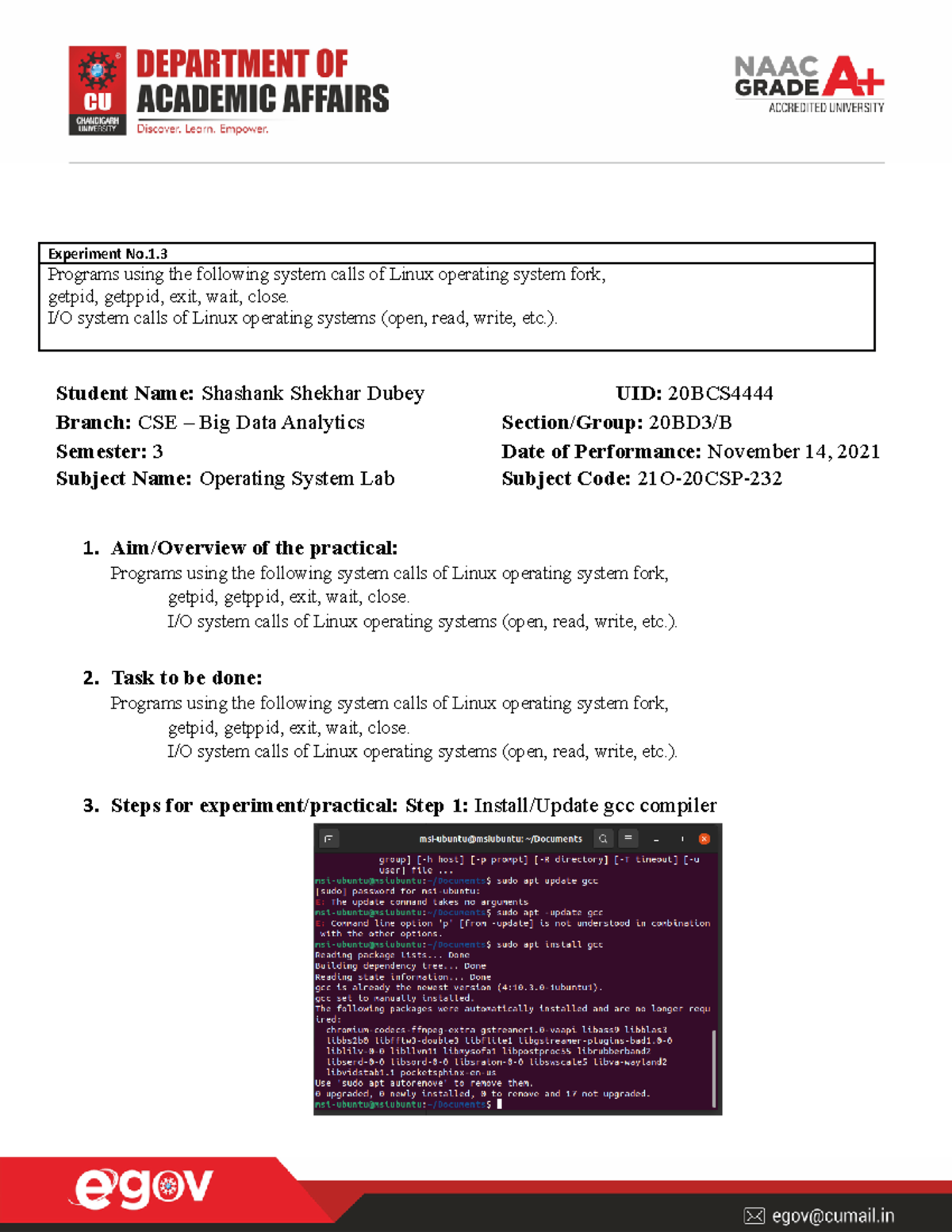 Operating System worksheet 3 Database Systems Studocu