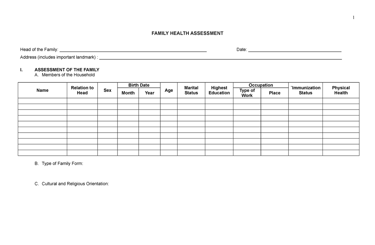 What Is A Cps Family Assessment