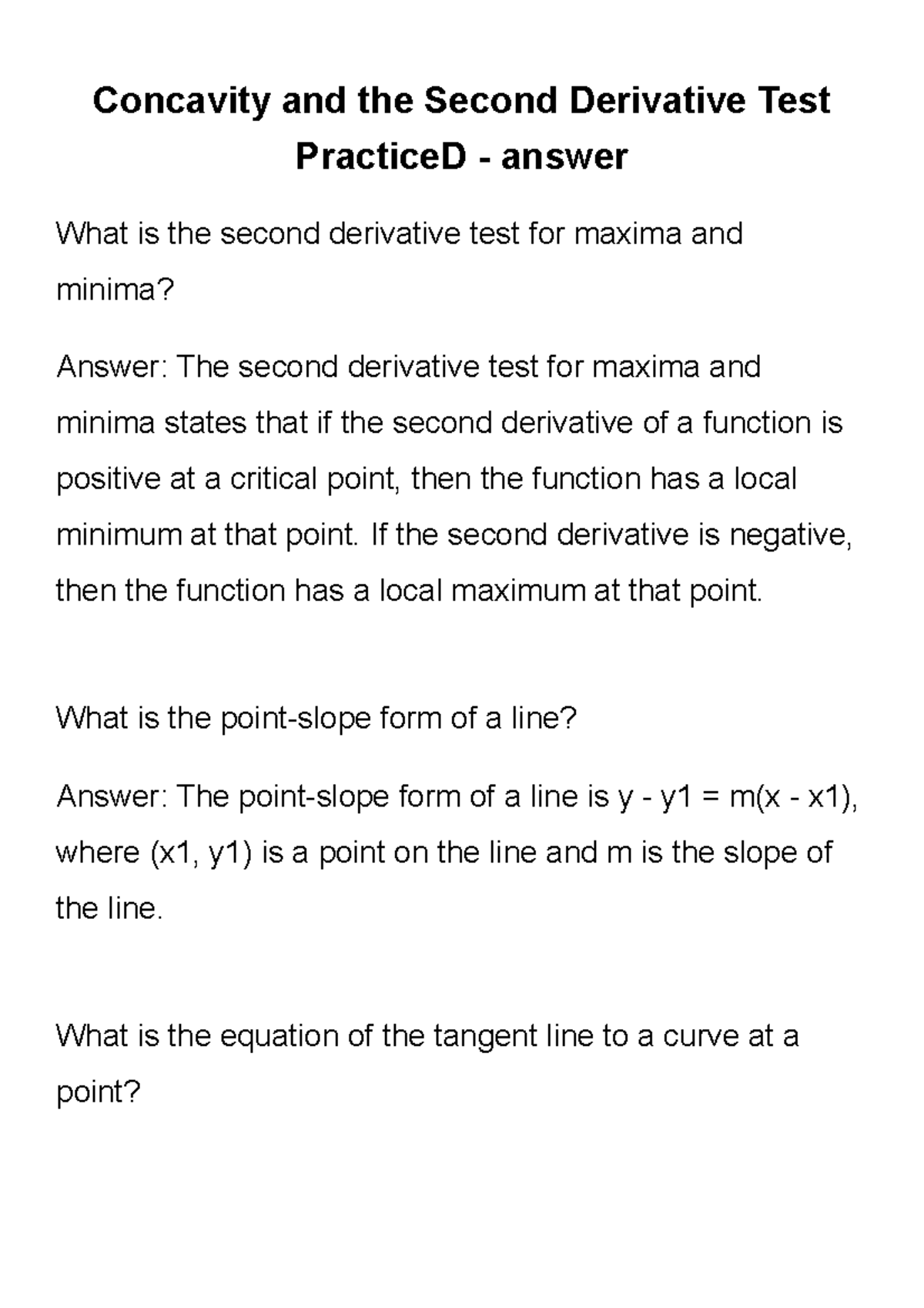 concavity-and-the-second-derivative-test-practice-d-answer