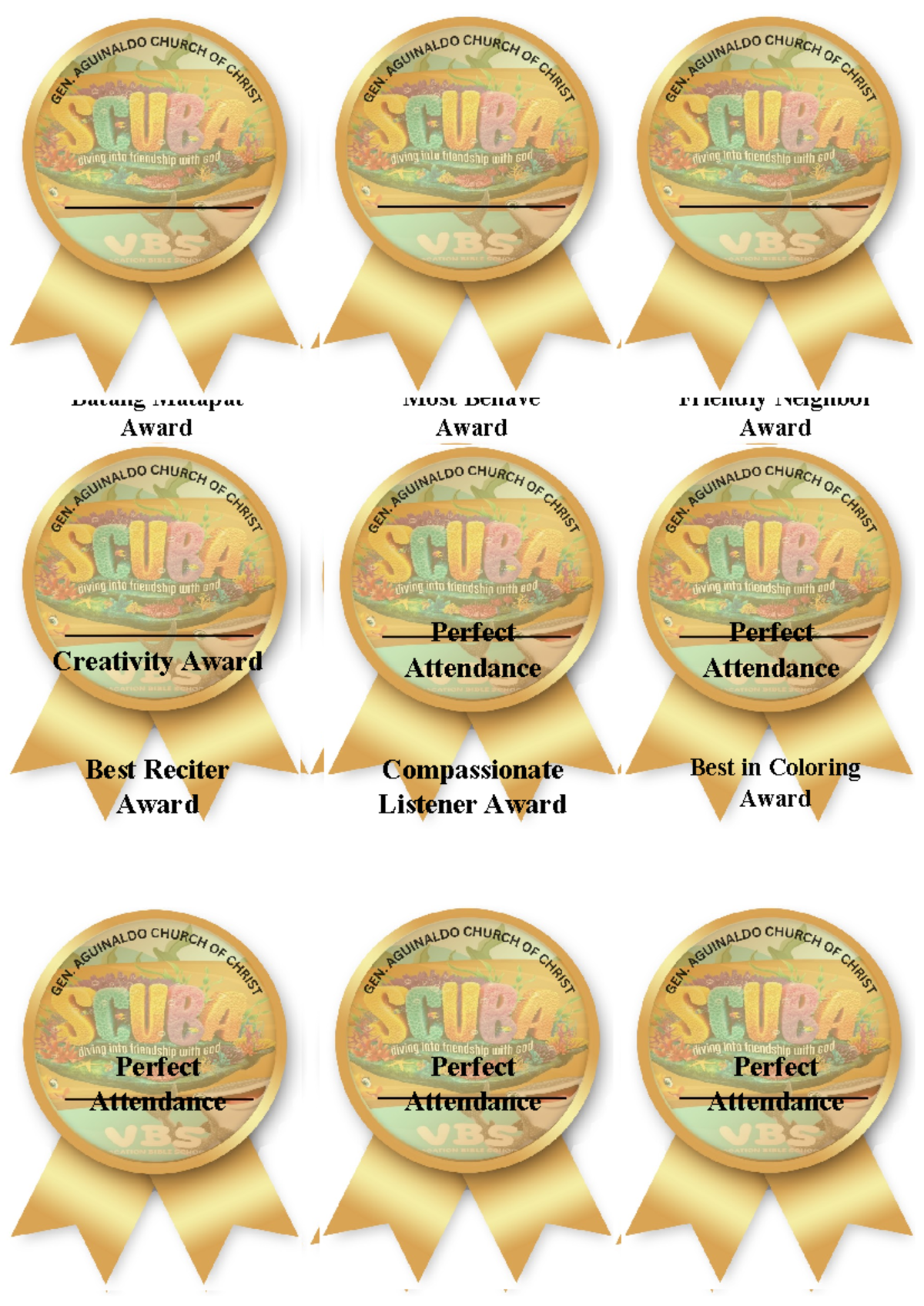 Ribbon 2 - nice and useful - Batang Maaasahan Award Batang Masigasig ...
