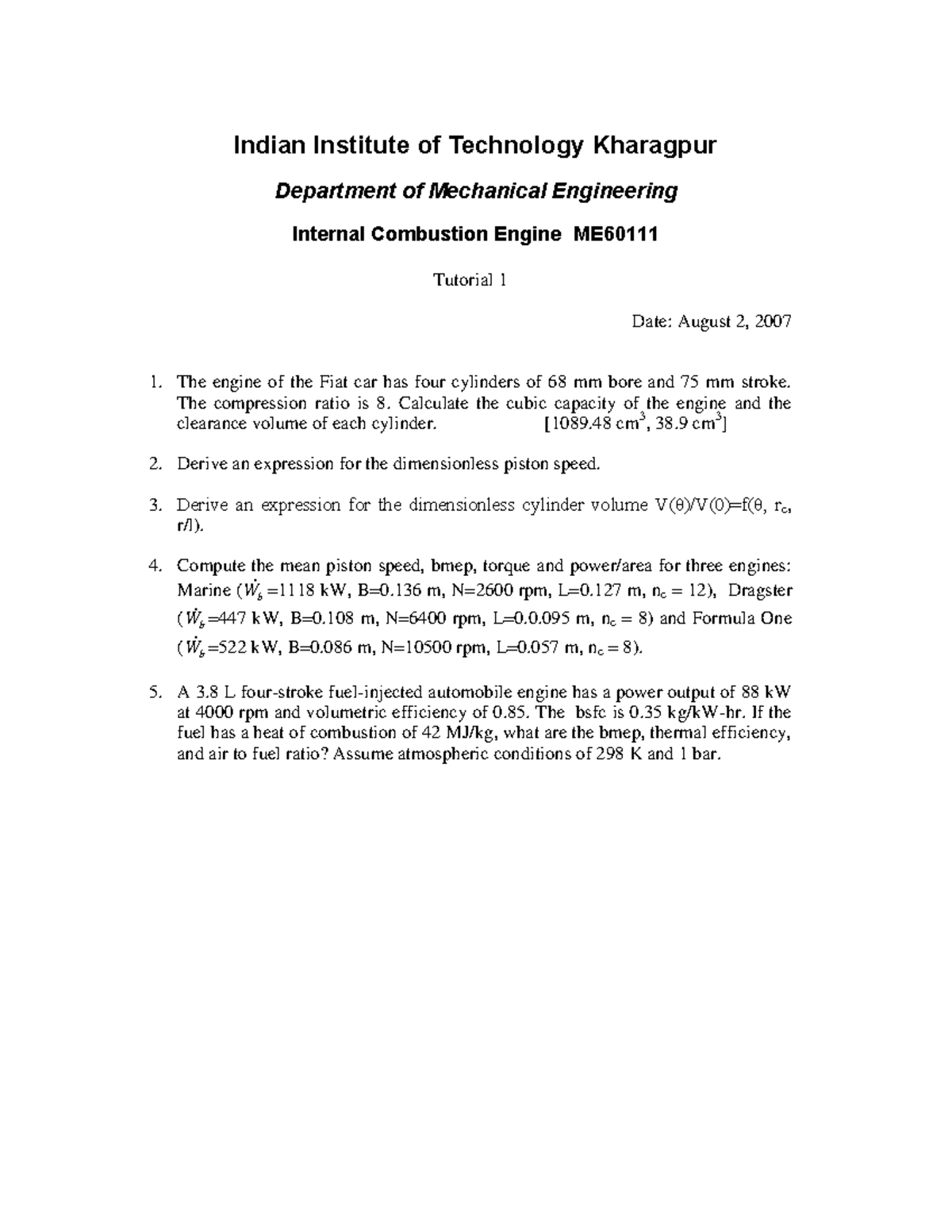 Atf ice tut1-7 - Practice material shared by professor - Department of ...
