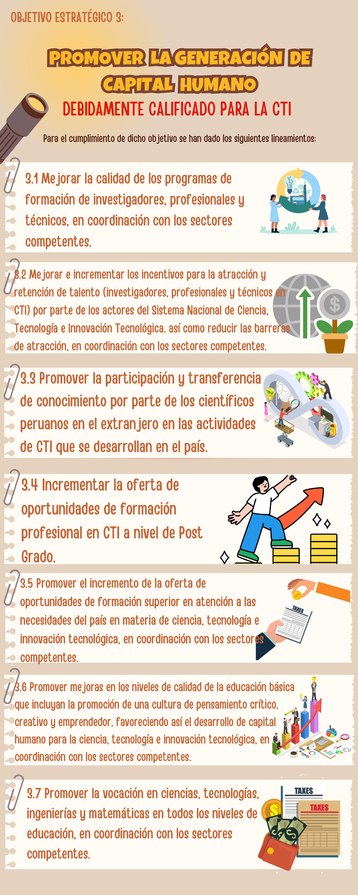 Politica Para La Cti Tarea Debidamente Calificado Para La Cti Promover La Generaci N De