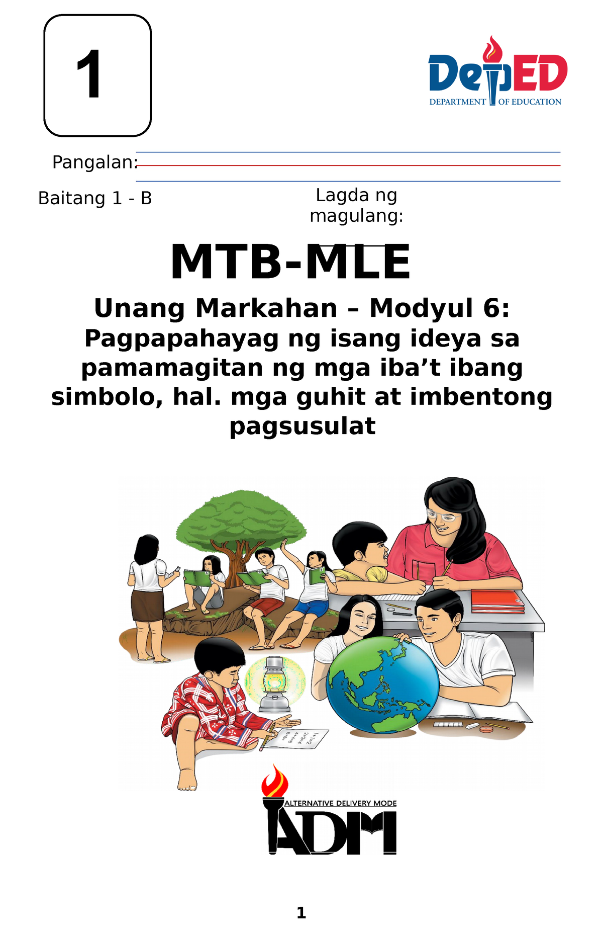 Mtb Pagpapahayag Ng Isang Ideya Sa Pamamagitan Ng Isang Simbolo