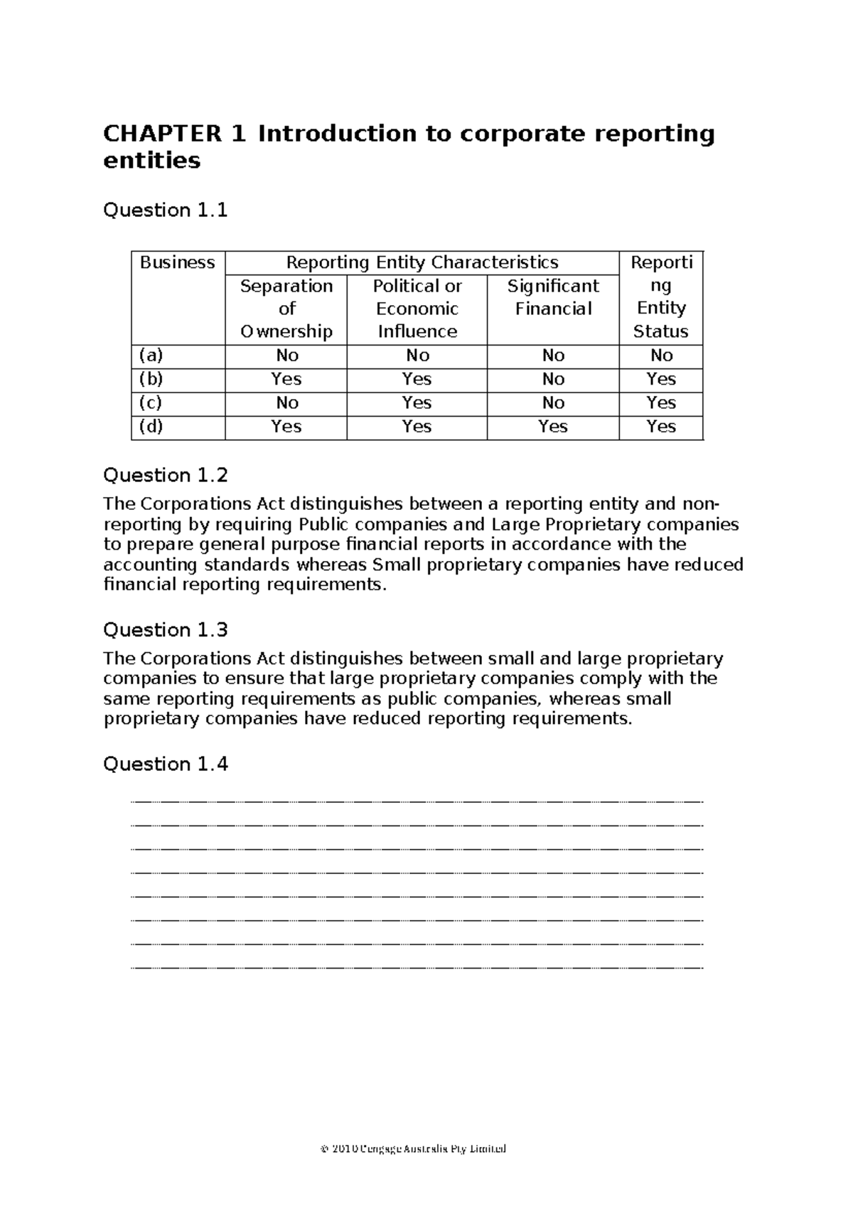 Comprehensive assessment activity Ch1 - CHAPTER 1 Introduction to ...