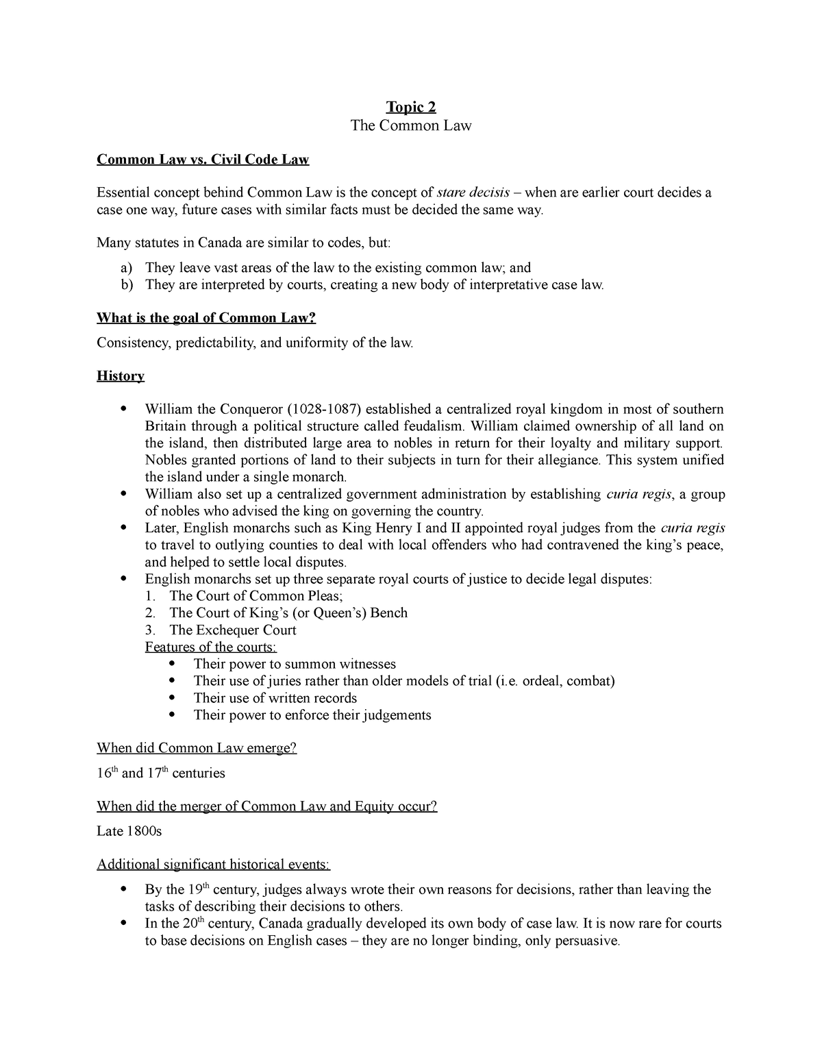 topic-2-notes-the-common-law-topic-2-the-common-law-common-law-vs