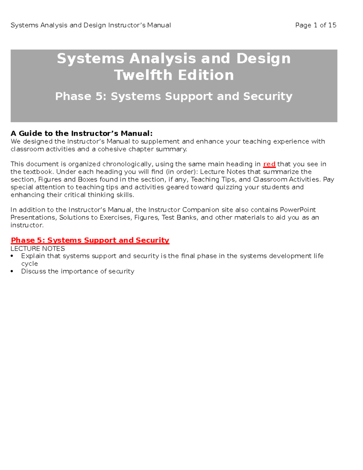 Chapter7solutions - Systems Analysis And Design Twelfth Edition Phase 5 ...