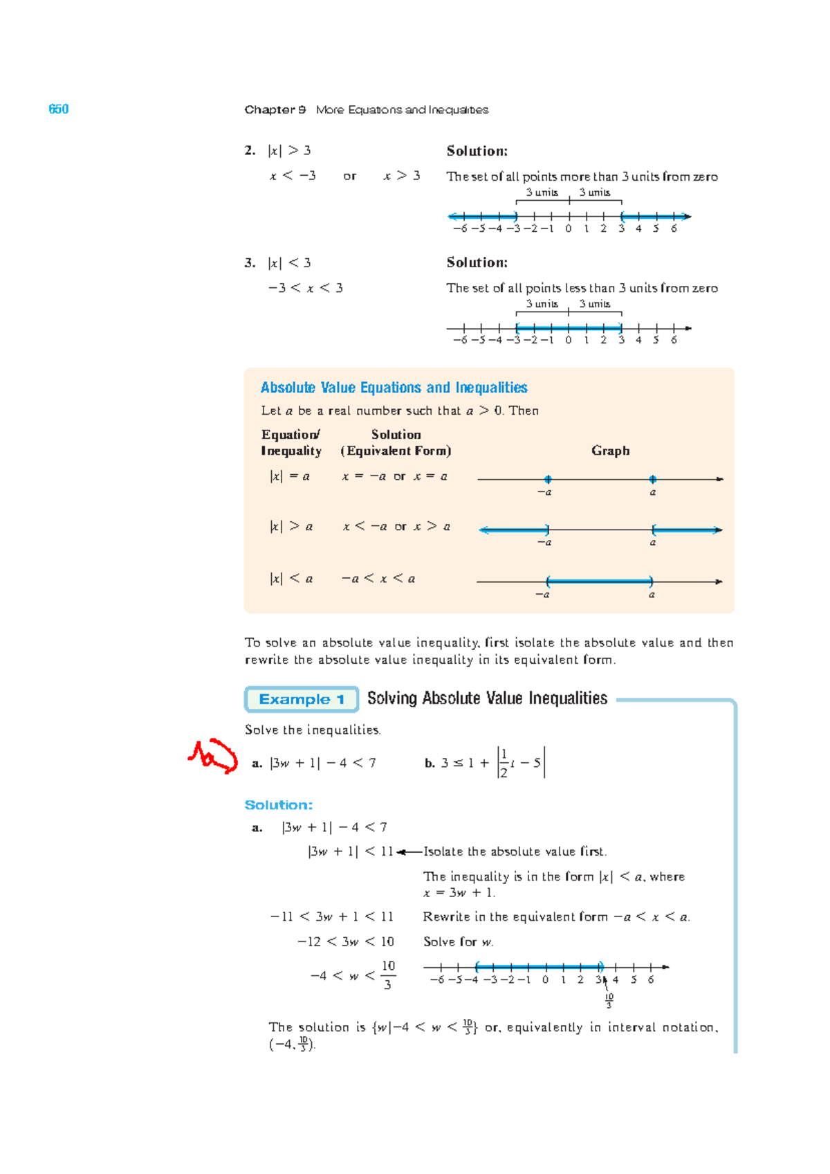 03sol2 - new - Solving Absolute Value Inequalities ####### Solve the ...